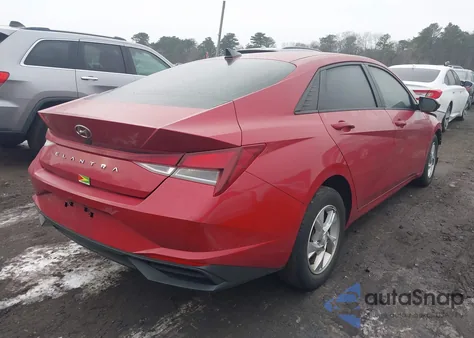 2021 Hyundai Elantra Se z USA, uszkodzony, nr VIN KMHLL4AG0MU182784